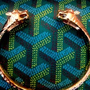 Vintage Panther Head Bracelet